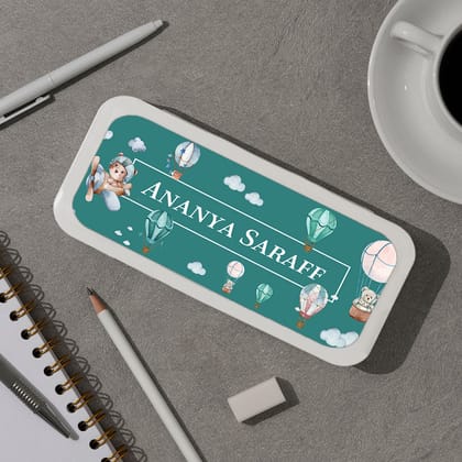 Infinite Sky Kids Pencil Box-Teal
