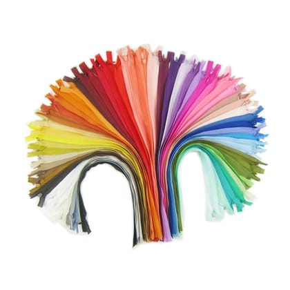 Gemsy 8 Inch Nylon Zippers