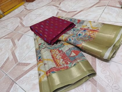 Elegant Embroidered Silk Saree Intricate Design for Timeless Grace