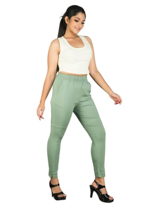 161RVT 4Cats Jumbo Size Trendy Straight Pants - Pista