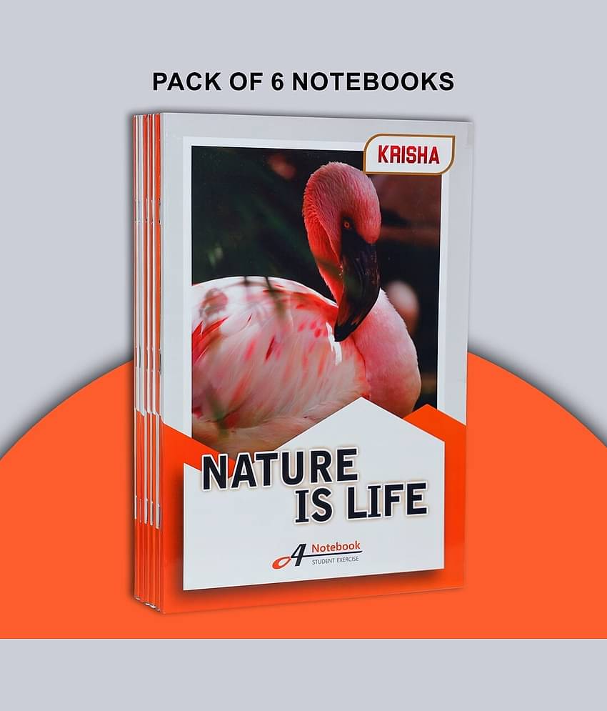 KRISHA BOOK MANUFACTURING - Other Composition Notebooks ( Pack of 6 )
