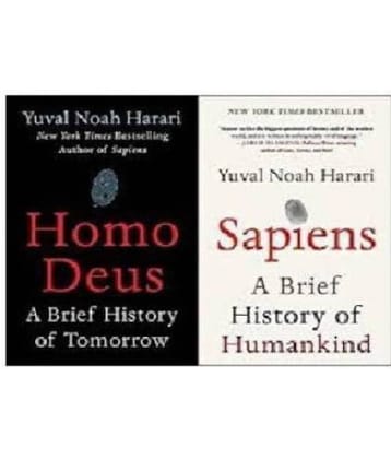 Combo Books Set A Brief History Of Tomorrow And A Brief History Of Humankind (English) (Paperback,