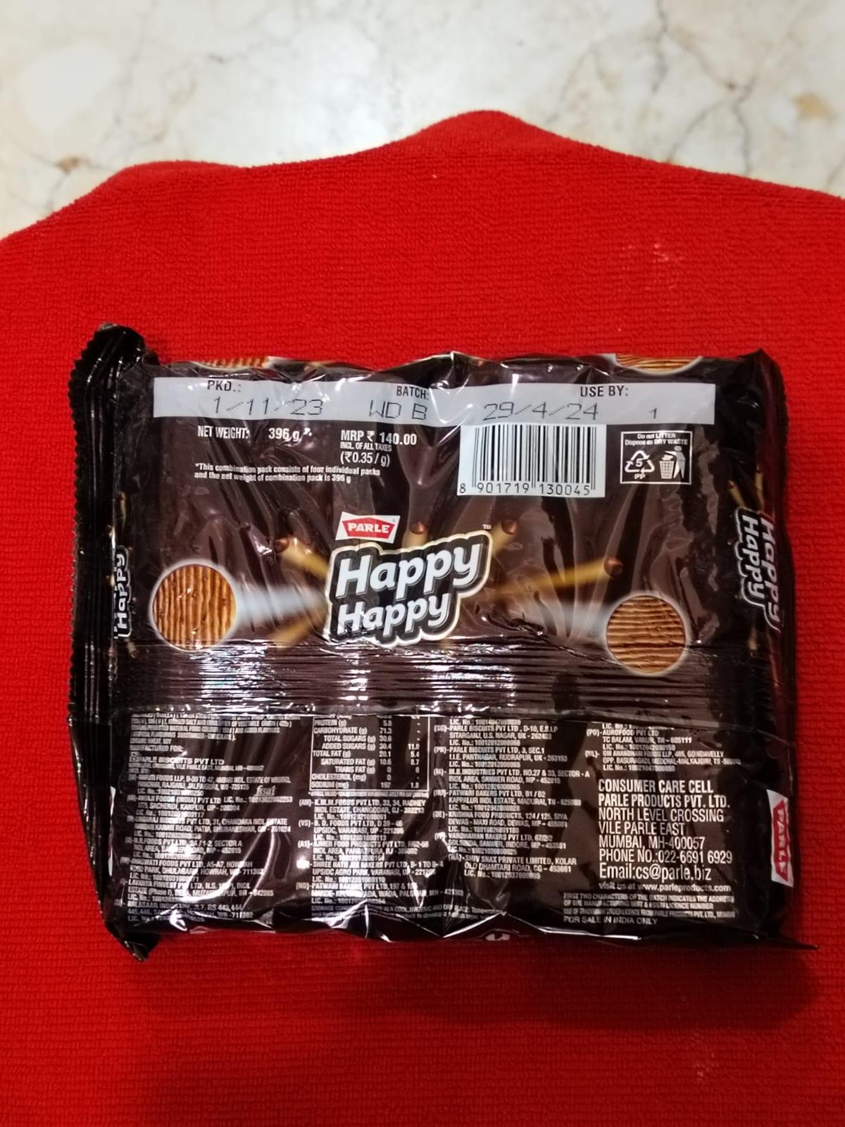 PARLE HAPPY HAPPY 396GM