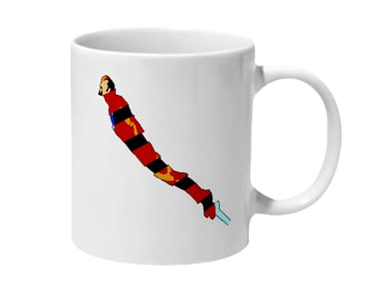 Multicolor Iron Man Tony Stark Ceramic Mug
