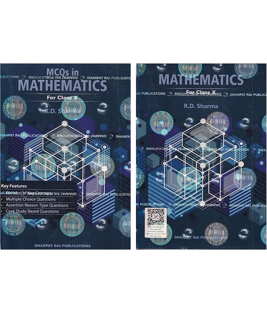 Rd Sharma Class 10 Maths 2025-26 CBSE Examinations | R D Sharma Class 10 Mathematics with MCQ Book (Set of 2 Books) Paperback