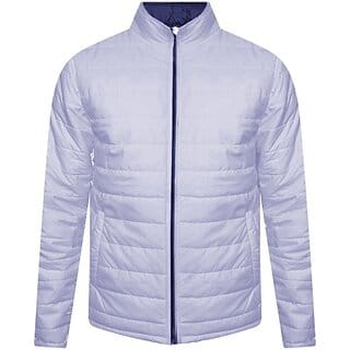 Fashlook Bomber Solid Full Sleeve Blue Jacket for Mens