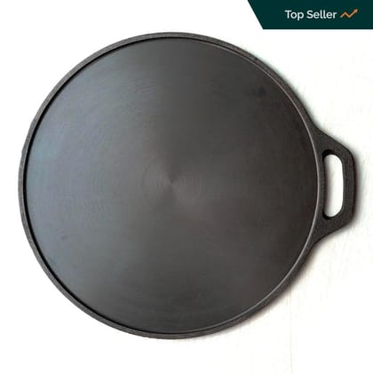 Seasoned Cast Iron Flat Dosa Tawa-11 inch