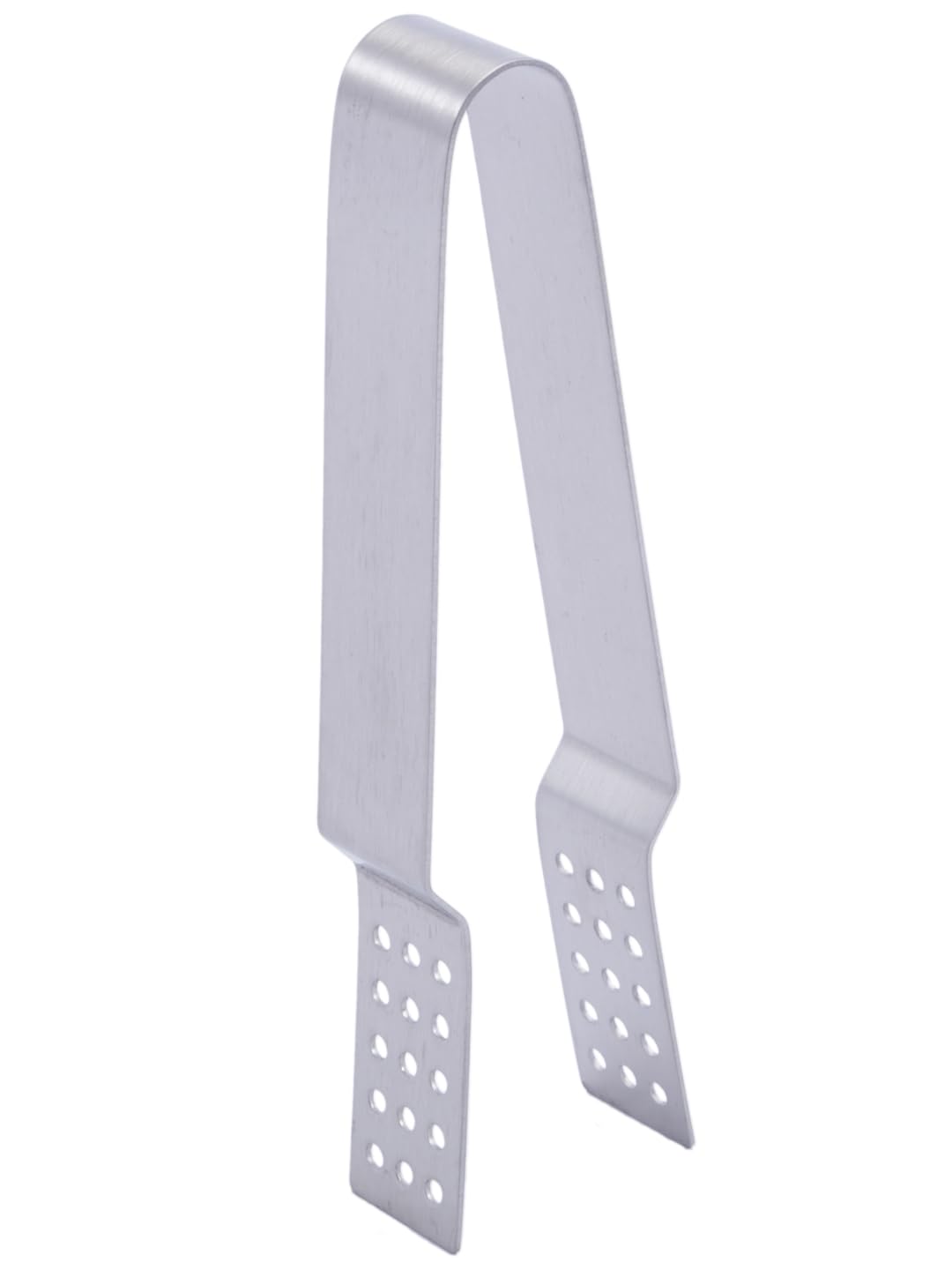 NATURALLYOURS Stainless Steel Tea Tong Pakkad - Durable, Easy to Use, Perfect for Loose Tea Leaves - Ideal for Home, Office, or Travel Dishwasher Safe Utensil Silver