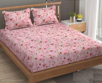 Fitted Glace Cotton Bedsheets double bed comfort to your bedroom with our 90x100 size
