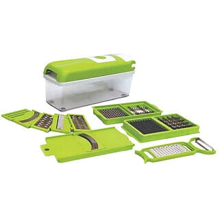 12 in 1 Multipurpose Chopper, Fruits  Vegetable Cutters, Grater Peeler Chipser, Unbreakable Food Grade Body, Easy Push