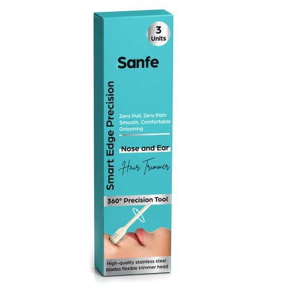Sanfe Nose & Ear Hair Trimmer - 3 Units