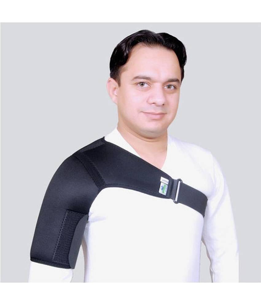 Hiakan International Compression Shoulder Neoprene Black (Right) Free Size