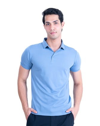 Cardinal Polo Twill-Airforce Blue / XS