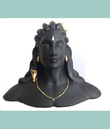 Adiyogi Statue for Car Dashboard Mahadev Murti/Idol, Shankara for Home & Office Shiva Polyresin Idol