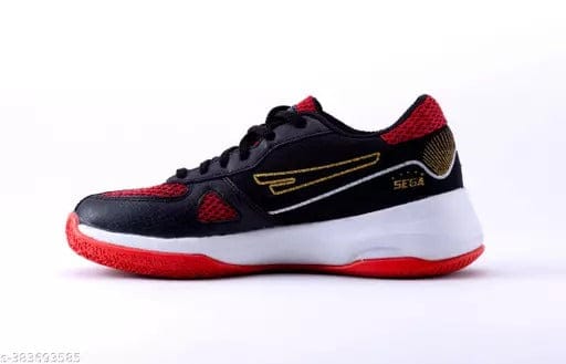 Sega Swing Basketball Shoes (Black/Red)-6