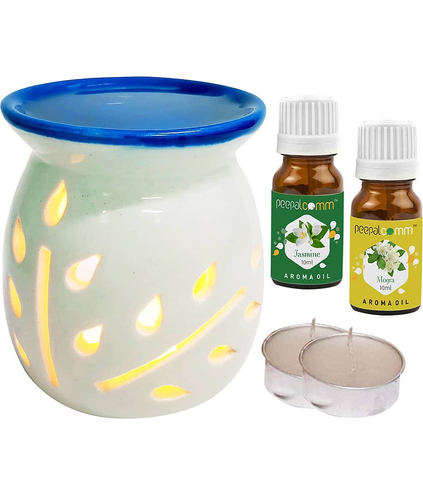 Peepalcomm Ceramic Aroma Oils & Diffusers Set - Pack of 5