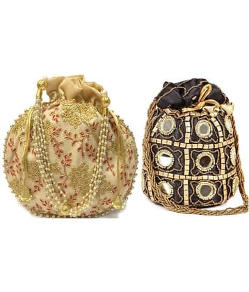Bulbul Multi Silk Potli