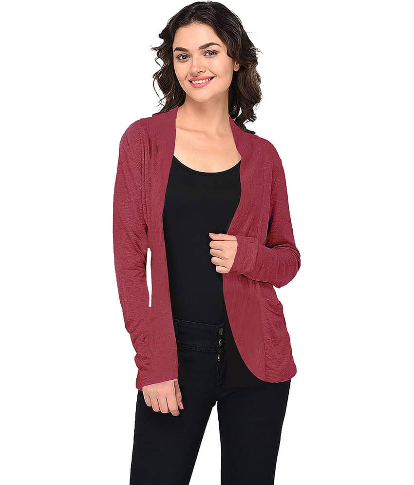 Goodluck Cotton Shrugs - Maroon