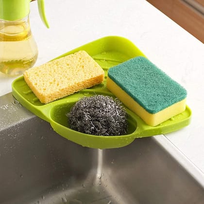 Kitchen Sink Corner Rack with Suction