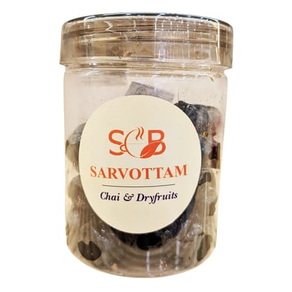 Sarvottam Dried Black Plum Box 250g | Premium Dried Jamun Fruit | Rich in Iron, Antioxidants & Fiber | Natural Sweet & Tangy Snack for Digestion & Immunity Boost