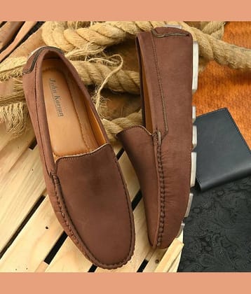 John Karsun Brown Loafers
