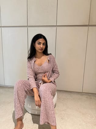 Gia 3- Piece Nightwear-M