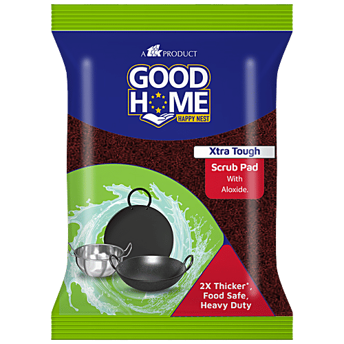 Good Home Scrub Pad - With Aloxide Xtra Tough, 1 pc