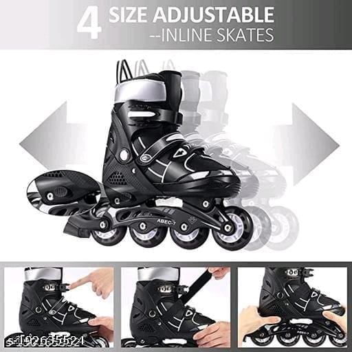 Sport Roller Skates for Kids and Adults with Light Up Wheels
