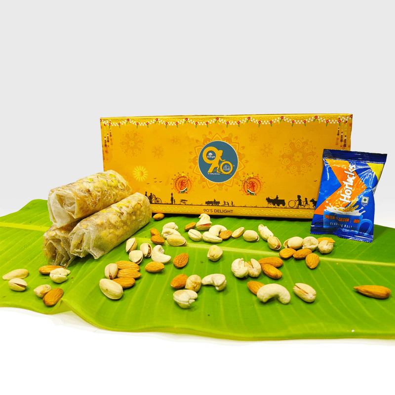 Horlicks Dryfruits Putharekulu [10 Pcs] 
