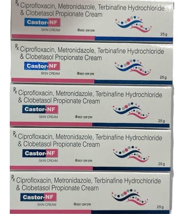 Castor - Nf Face Cream 25 Gm (Pack Of 5)