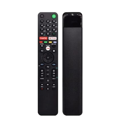 RM-L1675 Universal Remote for Soni Smart TVs  Hot Keys for Netflix, Google Play, and YouTube, Compatible with LCD, LED, OLED, QLED, UHD, and 4K Android TVs (Without Voice Control
