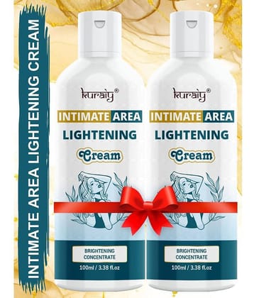 KURAIY Skin Whitening Cream For Dark/Age Spots, Uneven Skin Shade - 100ml Pack Of 3