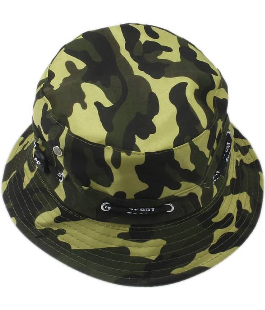 Unisex Men Women Summer Bucket Hat Flat Bill Fishing Fisherman Outdoor Cap (58cm / US 7 1/4,Adjust Rope Inside the hat)