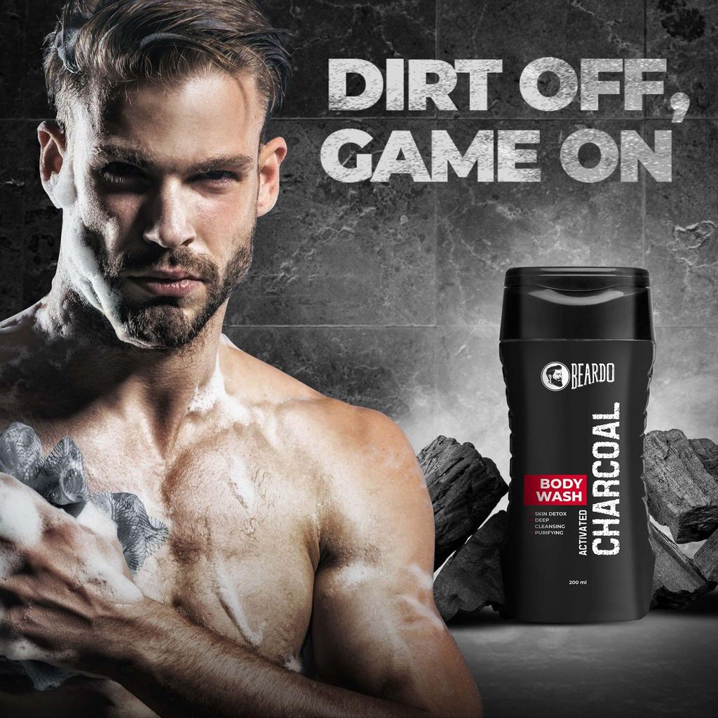 Beardo Activated Charcoal Bodywash