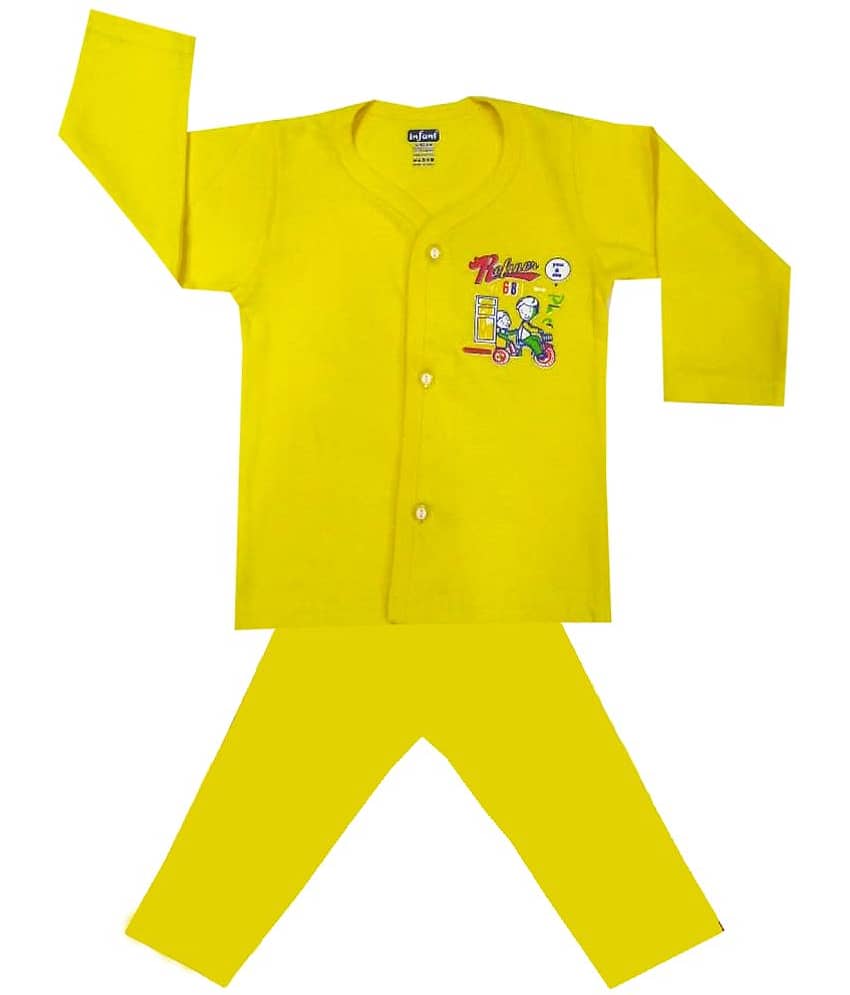 INFANT Unisex for Baby 100% Cotton ( Yellow )