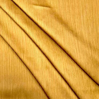Crinkle Silk - Satin Hijab - Mustard-Mustard
