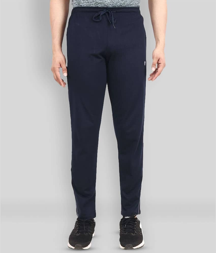 NEUVIN - Navy Cotton Men's Trackpants ( Pack of 1 )