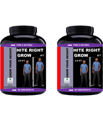 Hindustan Herbal HITE RIGHT GROW 0.2 kg Powder Pack of 2