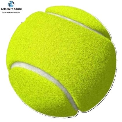 FAIRBIZPS Cricket Tennis Ball for Cricket Tournament, Street Match Cricket Ball Tennis for Lawn Cricket Soft Tennis Balls (Pack of 6)