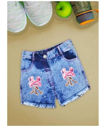 Me N My CLOSET Baby Boys 100% Cotton Shorts ( Blue )