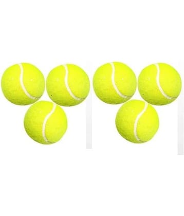 Eclet Green Medium Tennis Ball ( Pack of 6 )