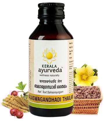 Kerela Ayurveda Balaswagandhadi Thailam 200ml, Improved Muscle Strength, For Post-infection Fatigue, Relieves Weakness & Tiredness After Illness