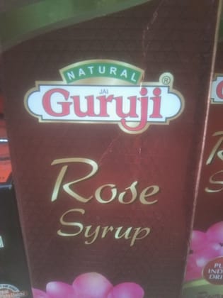 Guruji rose syrup
