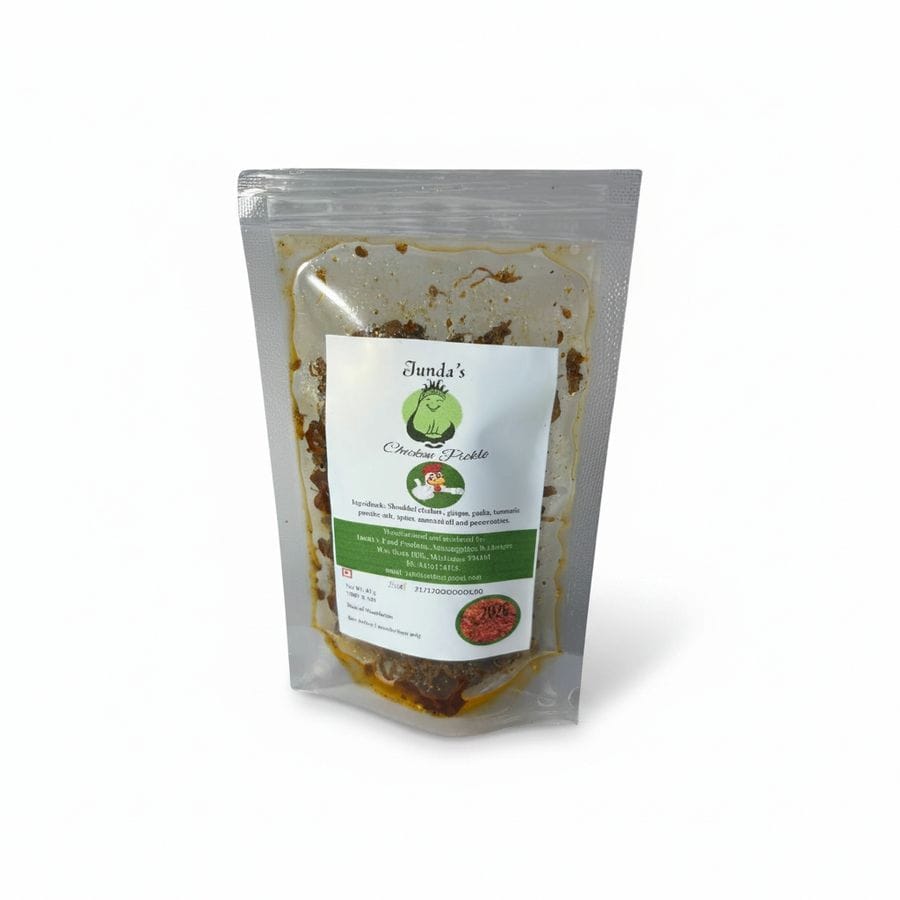 Junda's Chicken Pickle - 45 gm - 45 gm - 30 Units