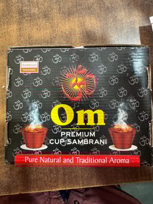 Darshan Premium Cup Sambrani 12 CUPS +1N STAND