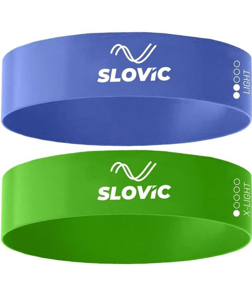 Slovic Rubber Compact Resistance Band Blue - Heavy Resistance