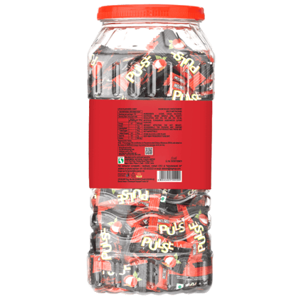 Pulse Candy Jar || Litchi Candy || 175 Pieces || 708.75 Grams Pulse Candy Jar || Litchi Candy || 175 Pieces || 708.75 Grams