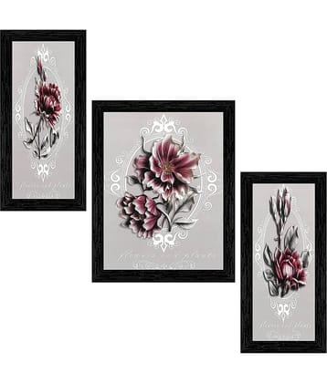 Indianara - Floral Painting With Frame