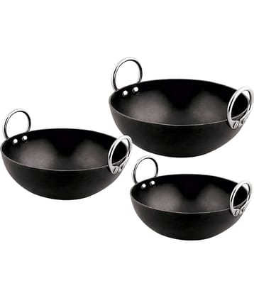 Veer Iron Deep Kadhai 2 mm ( 2 ) L