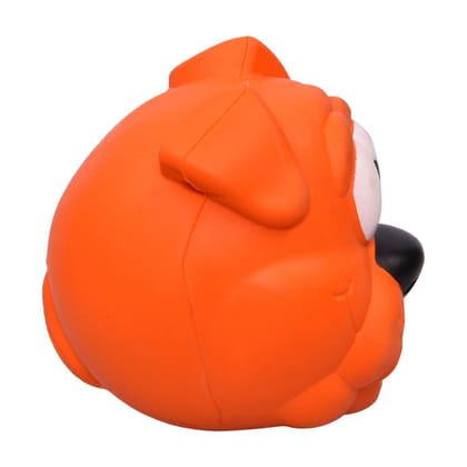 Active Rubber Squeaky Bulldog Ball 3.25 inch